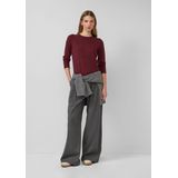 Gebreide Trui - Normale Pasvorm - Ronde Hals - Viscosemix