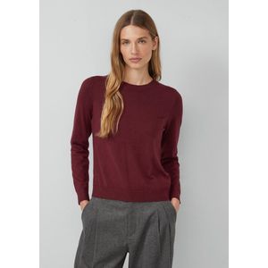 Gebreide Trui - Normale Pasvorm - Ronde Hals - Viscosemix