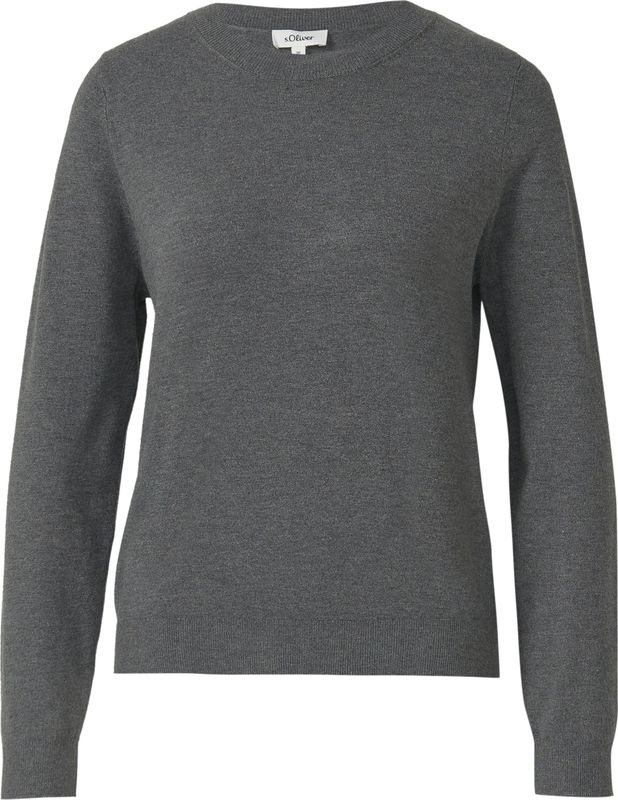 s.Oliver RED LABEL - Gebreide Pullover - Effen - Regular Fit - Viscosemix