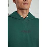 s.Oliver - Big Size - Hoodie - Donkergroen