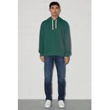s.Oliver - Big Size - Hoodie - Donkergroen