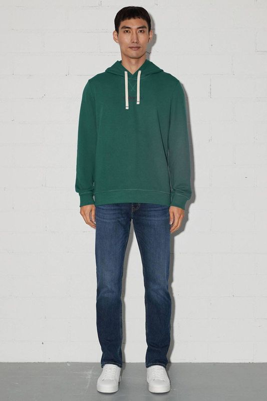 s.Oliver - Big Size - Hoodie - Donkergroen