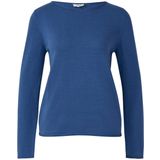 s.Oliver RED LABEL - Gebreide Damespullover - Mêlee - Mix van Katoen en Viscose