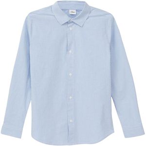 s.Oliver RED LABEL - Overhemd - Gestreept - Regular Fit - Katoenmix