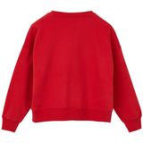 Sweatshirt - Print - Katoenmix - Geribde Boorden