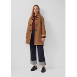 s.Oliver RED LABEL - Overhemdblouse - Effen - Regular Fit - Lange Mouwen - Puur Katoen