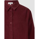 s.Oliver RED LABEL - Overhemdblouse - Effen - Regular Fit - Lange Mouwen - Puur Katoen