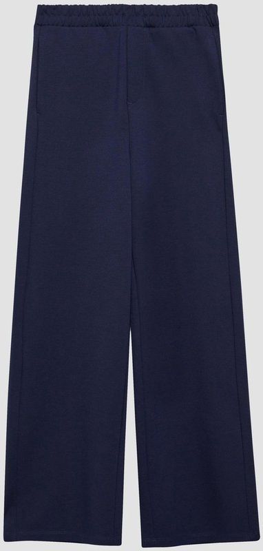 Harembroeken - Zachte Interlock-Jersey - Wijde Pijpen - Hoog Uitgesneden Elastische Tailleband