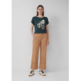 Culottes - Luchtige Katoenen Broek - Hoge Tailleband - Wijde Pijpen