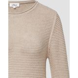 Gebreide Trui - Lichte en Luchtige Gebreide Trui - Regular Fit - Ronde Hals