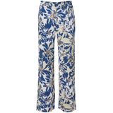 Broek - Wijde Pijpen - Relaxte Pasvorm - Elastische Tailleband - Steekzakken