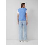 s.Oliver - Gebreide Bodywarmer - Azuur