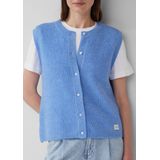 s.Oliver - Gebreide Bodywarmer - Azuur