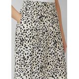 Rok - Viscoseblend - Casual Rok - Met All-over Print - Split Aan De Zijkant - Handige Zakken