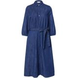 s.Oliver - Blousejurk - Navy - 3/4 Lengte - Getailleerd