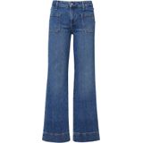 Jeans - Flared - Mid-rise - 5-pocketontwerp - Comfortabele Pasvorm