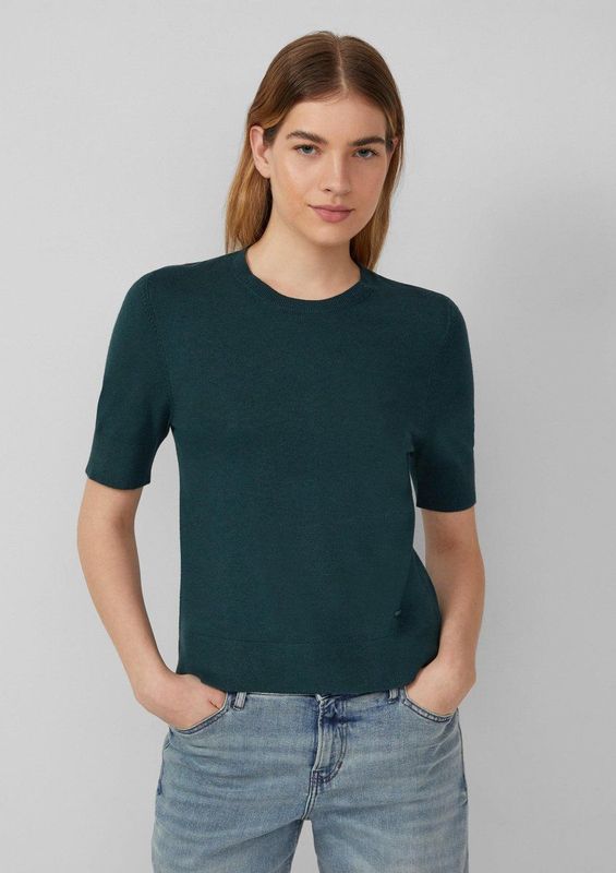 Gebreide Pullover - Korte Mouwen - Zacht en Stijlvol