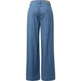 s.Oliver - High Waist Wide Leg Jeans - Medium Blue Denim