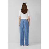 s.Oliver - High Waist Wide Leg Jeans - Medium Blue Denim