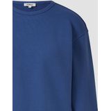 s.Oliver - Sweatshirt - Blauw - Effen - Lange Mouw
