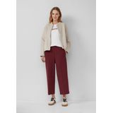 Capri Broeken - Gestructureerde Culottes - Met Elastische Tailleband