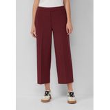 Capri Broeken - Gestructureerde Culottes - Met Elastische Tailleband