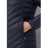 s.Oliver RED LABEL - Gewatteerde Lange Jas - Slim Fit - Met Afneembare Capuchon