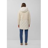 Regular fit lange jas van teddybont met wattering