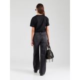 s.Oliver - Jeans 'Suri' - Donkergroen - Wide Leg - Mid Waist
