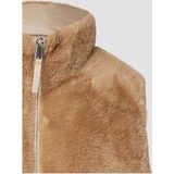 Outdoor - Gewatteerd Vest - Omkeerbaar - Met Imitatiebont - Vaste Capuchon