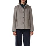 Slim fit jack met wol