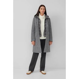 s.Oliver RED LABEL - Lange Jas - Mêlee - Regular Fit - Met Capuchon