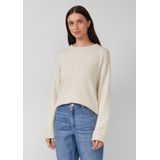 s.Oliver RED LABEL - Relaxed Fit - Gebreide Pullover - Katoenmix met Wol