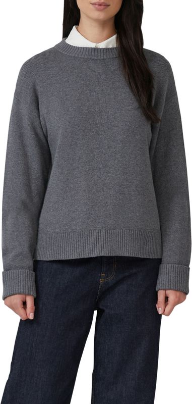 s.Oliver RED LABEL - Relaxed Fit - Gebreide Pullover - Katoenmix met Wol