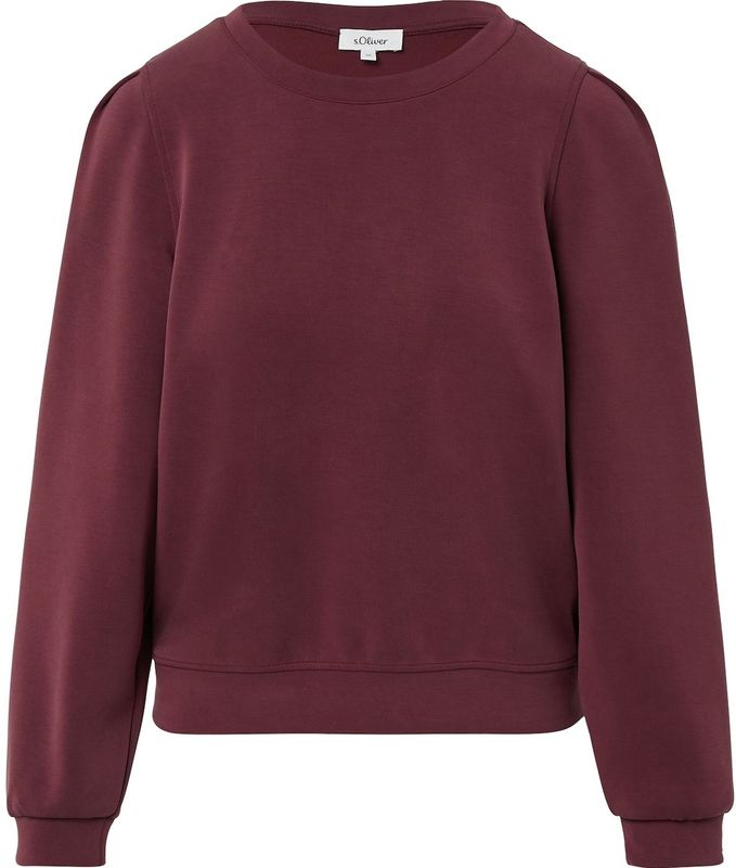Sweatshirt - Regular Fit - Puffärmeln - Rondhals