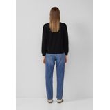 Sweatshirt - Regular Fit - Scuba - Puffärmeln - Rondhals