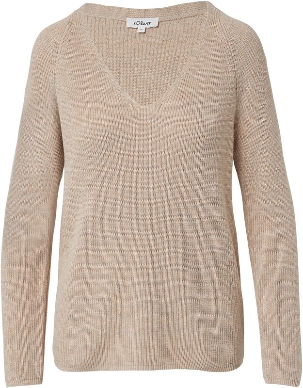 Gebreide Trui - Zacht - V-hals - Normale Pasvorm