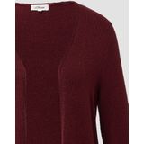 s.Oliver - Vest - Dark Red - Met Opgestikte Zakken