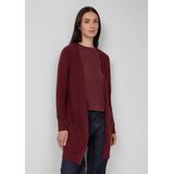 s.Oliver - Vest - Dark Red - Met Opgestikte Zakken