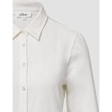 s.Oliver RED LABEL - Blouseshirt - Katoenmix - Regular Fit - Polokraag - Lange Mouwen