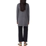 s.Oliver - Vest - Dark Grey Melange - Met Opgestikte Zakken