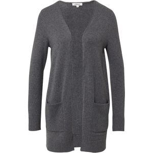 s.Oliver - Vest - Dark Grey Melange - Met Opgestikte Zakken