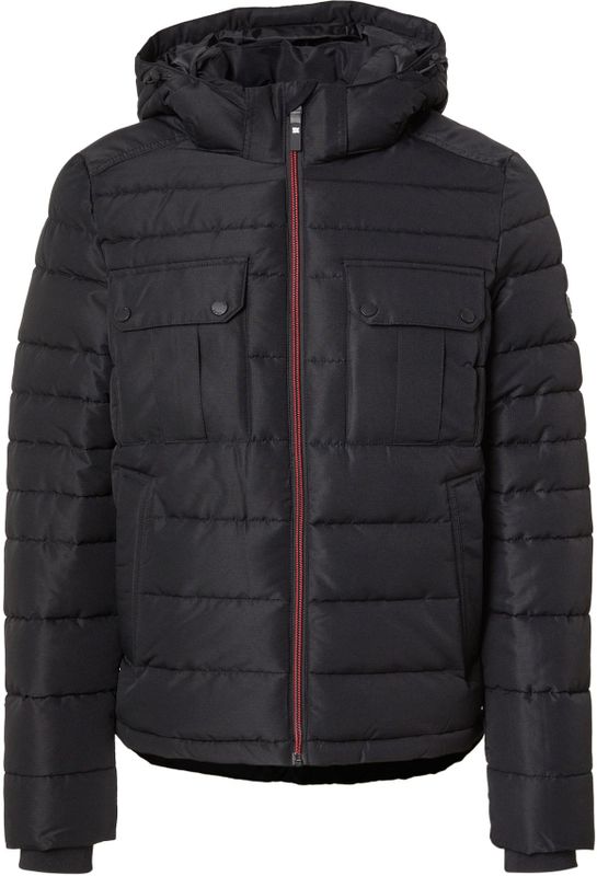 Buitenjas - Pufferjack - Sportief - Met Afneembare Capuchon - Fleece Voering - Winterjassen