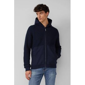 Vest - Met Capuchon - Katoenmix - Normale Pasvorm