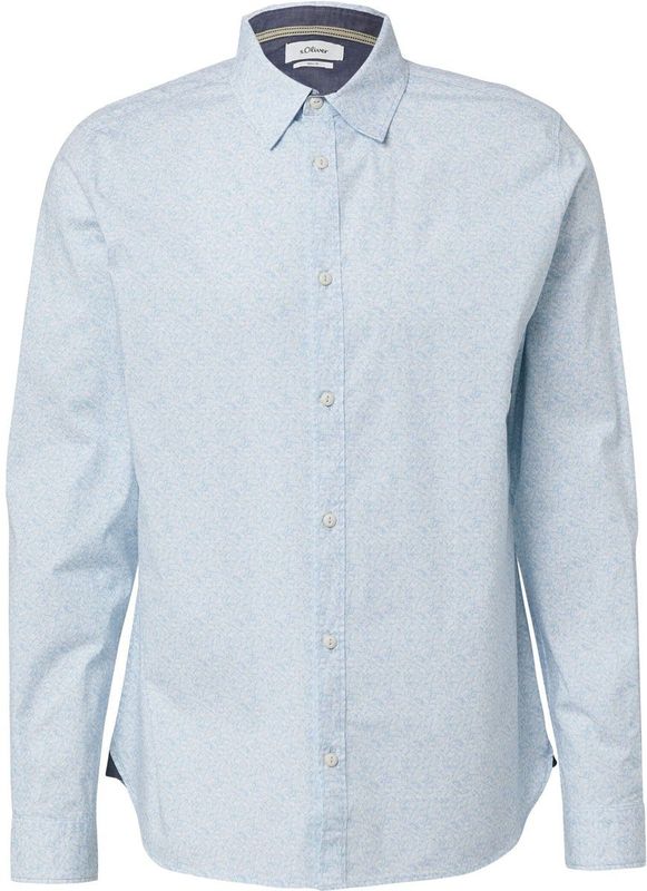 Shirt - Slim-fit - Katoenen Overhemd - All-over Print