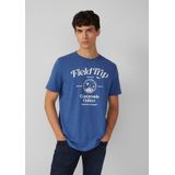 T-shirt - Katoen - Met Print - Normale Pasvorm