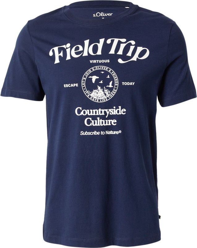 T-shirt - Katoen - Met Print - Normale Pasvorm