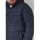 Buitenjas - Pufferjack - Sportief - Met Afneembare Capuchon - Fleecevoering