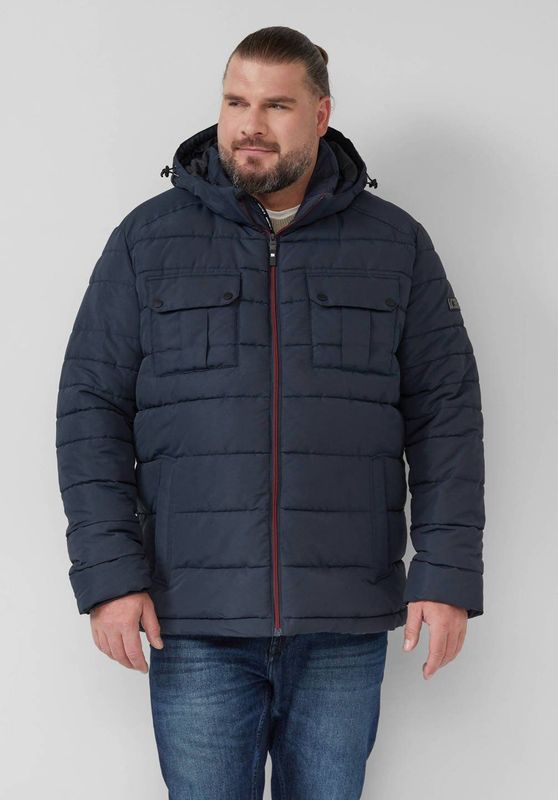 Buitenjas - Pufferjack - Sportief - Met Afneembare Capuchon - Fleecevoering