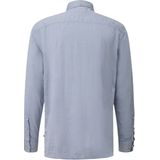 Shirt - Gewassen - Regular Fit - Met Button-Down-Kraag en Borsttasche